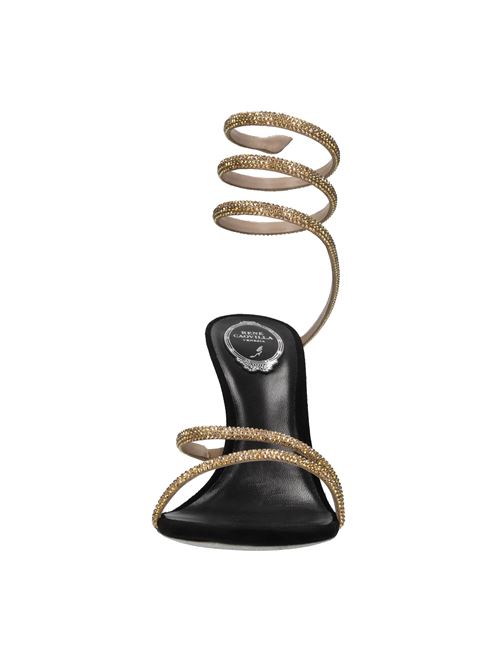 Sandali Margot in camoscio,raso e strass RENE CAOVILLA | C11339-105-R001V184 MARGOTORO